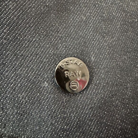 G-STAR RAW Womens Blizzard Tromp Hooded Jacket Coat Black Maroon Size Medium - Picture 4 of 13